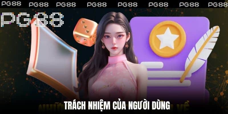 Trách nhiệm của người dùng