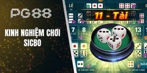 Kinh Nghiệm Chơi Sicbo Hiệu Quả Từ Cao Thủ