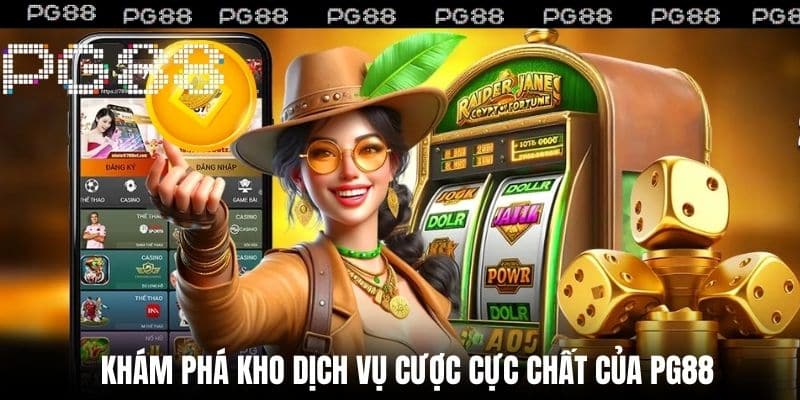 Khám phá kho dịch vụ cược cực chất của PG88